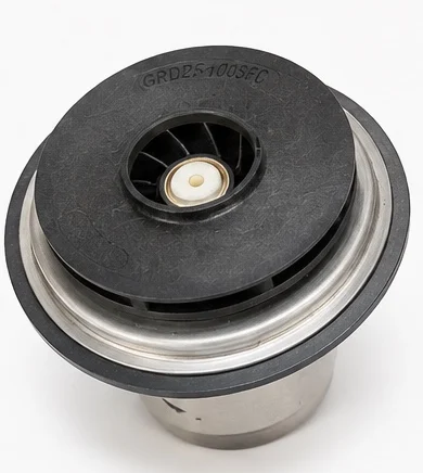 Replacement pump cartridge showing the impeller